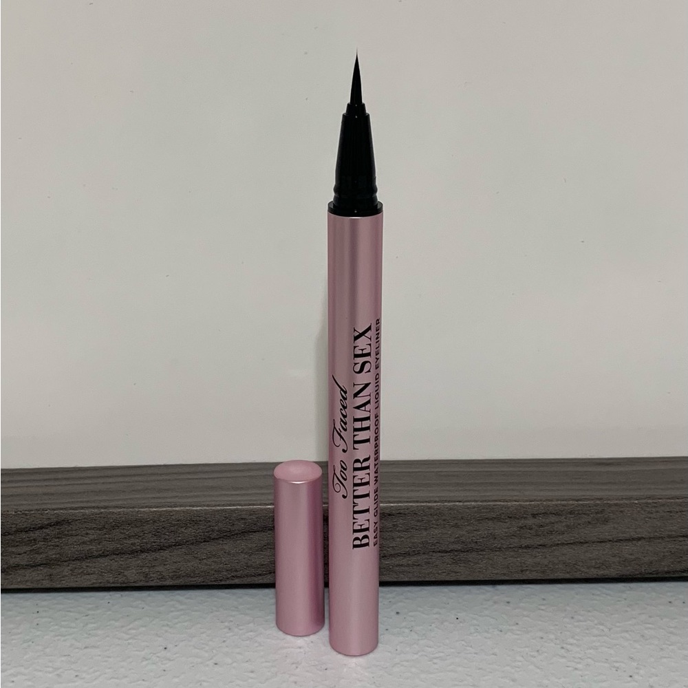 Too Faced Better Than Sex Easy Glide Waterproof Liquid Eyeliner-NIB - Picture 2 of 8